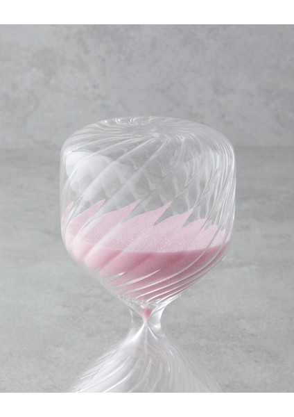 Cara Kum Saati 16 cm Pembe