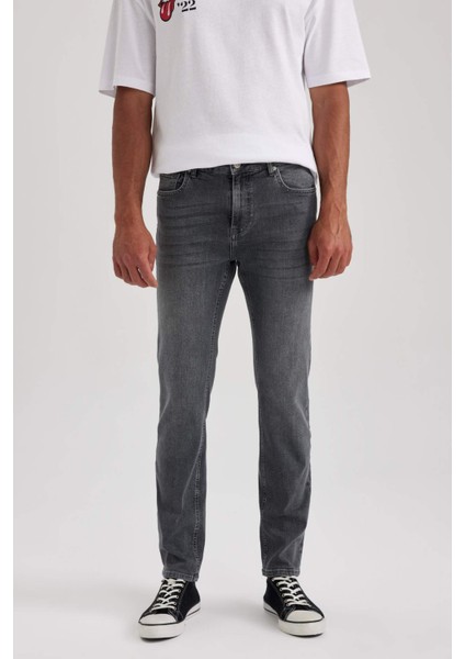 Sergio Regular Fit Normal Kalıp Normal Bel Boru Paça Jean PANTOLON A4599AX23AU