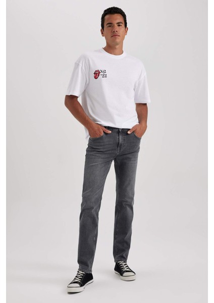 Sergio Regular Fit Normal Kalıp Normal Bel Boru Paça Jean PANTOLON A4599AX23AU