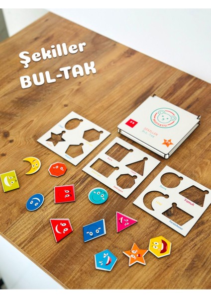 Geometrik Şekiller Ahşap Bultak,eğitici Şekiller,ahşap Şekiller Puzzle fiyatları