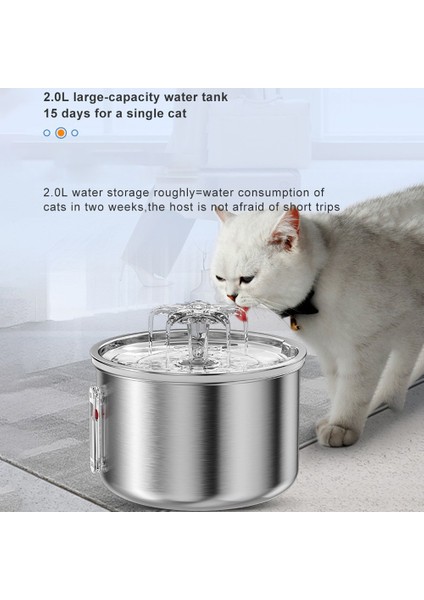 Ultra Sessiz Seramik Otomatik Kedi Çeşmesi (Yurt Dışından) modelleri