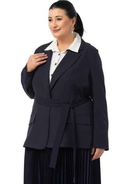 Büyük Beden Pileli Etek Ceket Antrasit Ikili Takım indirimleri