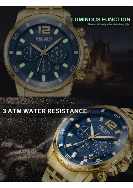 Megır 2068 Tüm Fonksiyonları Aktif Erkek Kol Saati fırsatları