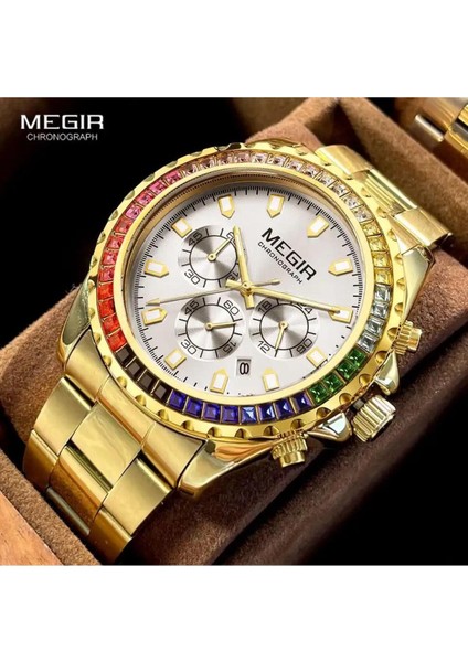 Megır 2227 Tüm Fonksiyonları Aktif Erkek Kol Saati