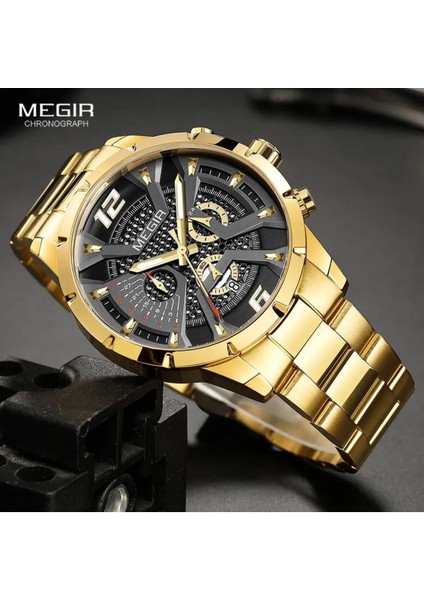 Megır 2221 Tüm Fonksiyonları Aktif Erkek Kol Saati