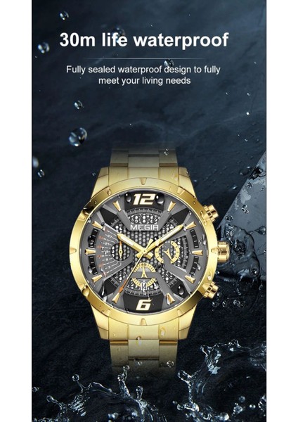 Megır 2221 Tüm Fonksiyonları Aktif Erkek Kol Saati fiyatları