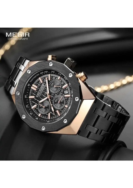Megır 2213 Tüm Fonksiyonları Aktif Erkek Kol Saati