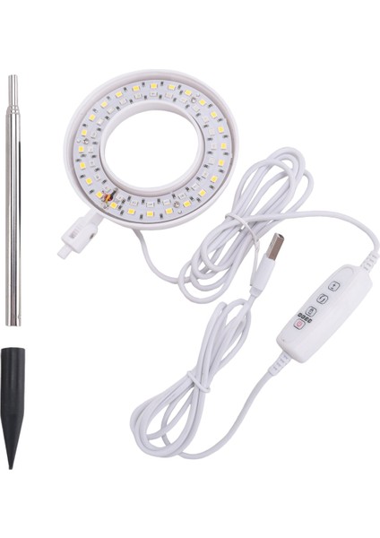 LED Büyüme Işığı, Kapalı Alan Bitkileri Için Halo Bitki Lambası, Otomatik Zamanlayıcı 4/8/12/18 Saat, Bonsai Sukulentler ve Küçük Bitkiler Için (Yurt Dışından) modelleri