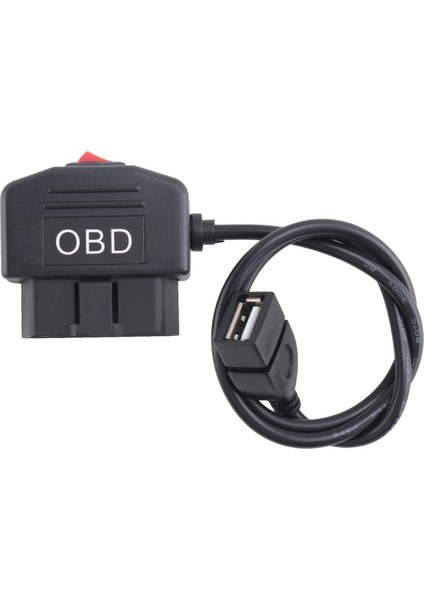 24 Saat 5V 3A USB Araç Şarj Kablosu Obd Sabit Kablo Takımı Anahtarlı 0,5 Metre Kablo Dash Cam Video Kamera Araç Dvr Için (Yurt Dışından)
