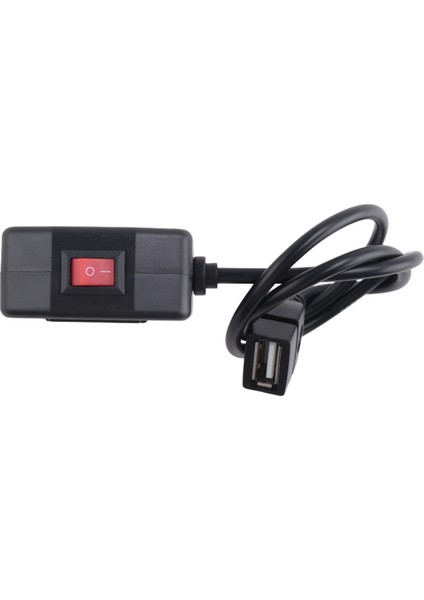 24 Saat 5V 3A USB Araç Şarj Kablosu Obd Sabit Kablo Takımı Anahtarlı 0,5 Metre Kablo Dash Cam Video Kamera Araç Dvr Için (Yurt Dışından)