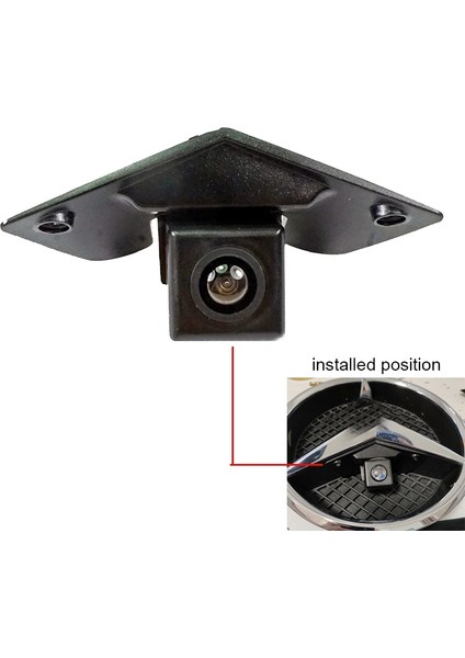 Geniş Açı Ccd Hd Araba Ön Logo Mark Kamera Mercedes Benz Vito Viano Abceg Gl Slk Glk Sl R Gla (Yurt Dışından) fırsatları