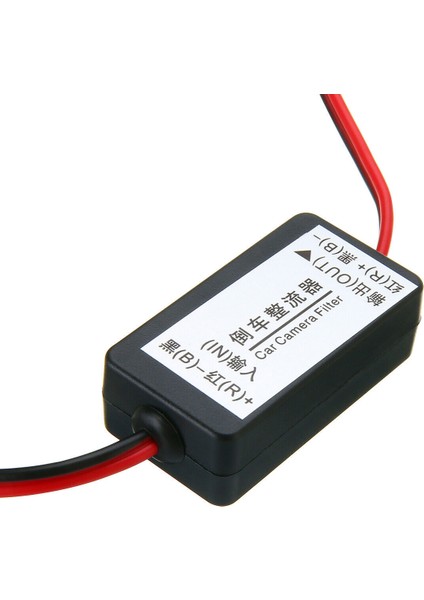 Araç Dikiz Yedekleme Kamerası Için 12V Dc Güç Rölesi Kondansatör Filtre Doğrultucu (Yurt Dışından)