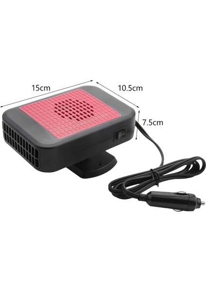 12V 200W Oto Kaloriferi Elektrikli Soğutma Isıtma Fanı Isıtıcı Elektrikli Kurutucu Ön Cam Buğu Çözücü Buğu Çözücü Buz Çözücü Kırmızı (Yurt Dışından) fiyatları