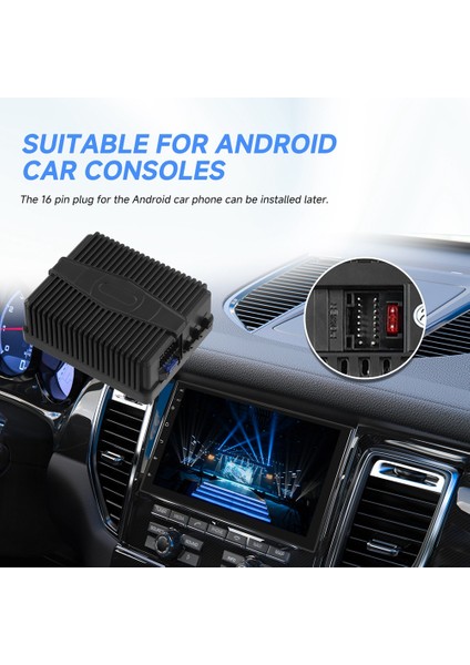 Araba Amfisi Hi-Fi Amfisi Ses Dijital Ses Işlemcileri Araba Hoparlörü Güç Subwoofer Araba Stereo Amfisi (Yurt Dışından)