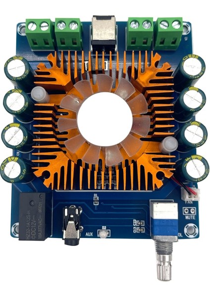TDA7388 4X50W Bluetooth 5.0 Ses Güç Amplifikatörü Kartı 4.0 Ch Amp Sınıf Ab Araba Otomotiv Stereo Ev Sineması (Yurt Dışından)