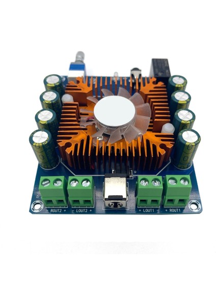 TDA7388 4X50W Bluetooth 5.0 Ses Güç Amplifikatörü Kartı 4.0 Ch Amp Sınıf Ab Araba Otomotiv Stereo Ev Sineması (Yurt Dışından)