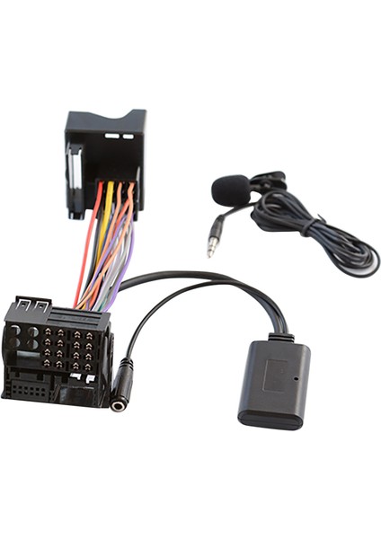 Araba Bluetooth 5.0 Aux Kablosu Mikrofon Handsfree Cep Telefonu Ücretsiz Arama Adaptörü 6000 CD Ford Mondeo Focus Fiesta (Yurt Dışından)