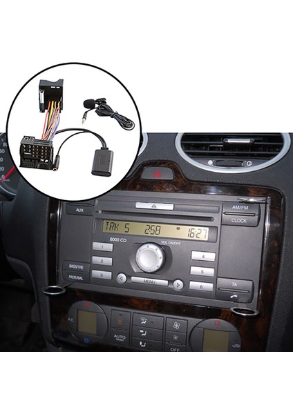 Araba Bluetooth 5.0 Aux Kablosu Mikrofon Handsfree Cep Telefonu Ücretsiz Arama Adaptörü 6000 CD Ford Mondeo Focus Fiesta (Yurt Dışından) fiyatları