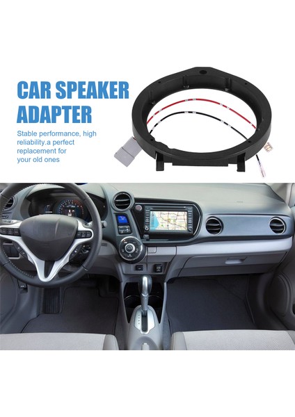 2 Adet 6.5 Inç Araba Korna Contası Araba Hoparlör Adaptörü Kablo Demeti ile Honda Civic Accord Cr-Z Insight 2006-2011 (Yurt Dışından) indirimleri
