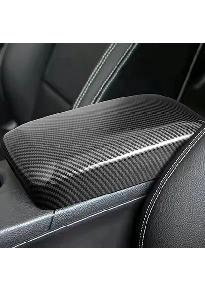 Araba Merkezi Kol Dayama Kutusu Paneli Trim Mercedes Benz Cla C117 Gla X156 A Sınıfı W176 13-18 Koruma Kapakları Karbon Fiber (Yurt Dışından) modelleri