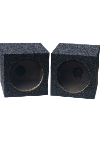 Tek 6.5-Inç Hoparlör Kutusu Evrensel Mühürlü Hoparlör Kutuları Araba Hoparlör Kutusu Araba Subwoofer Kutuları Araba Müzik Çifti Için (Yurt Dışından)