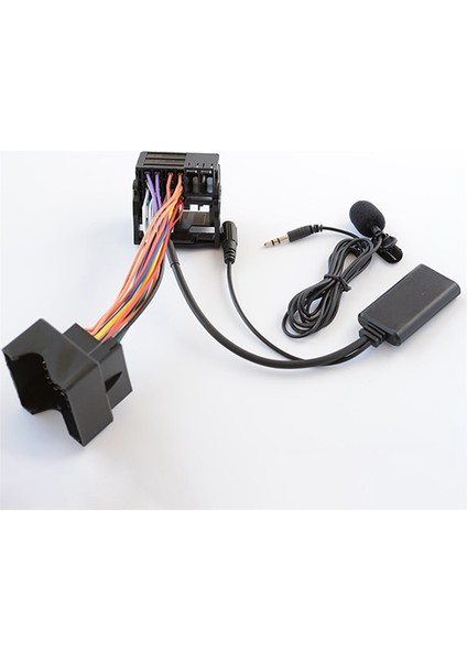 Araba Aux Adaptör Kablosu Bluetooth + Mıc Peugeot 307 308 407 Rd4 Radyo CD Için Fit (Yurt Dışından) modelleri