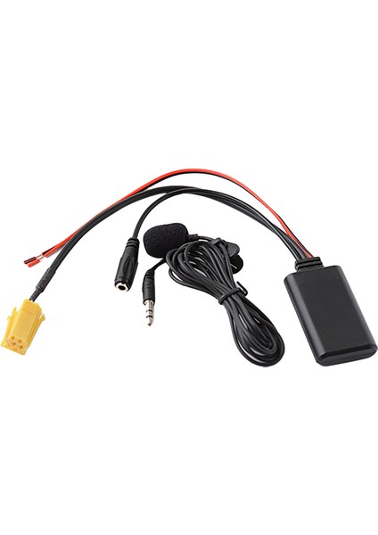 Araba Radyo 6pin Mini Iso Aux In Yedek 3.5mm Ses Bluetooth 5.0 Mikrofon Kablosu Fiat Bravo Panda Punto Için (Yurt Dışından)
