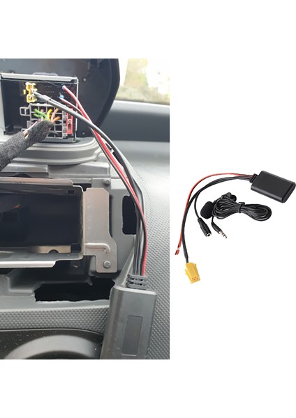 Araba Radyo 6pin Mini Iso Aux In Yedek 3.5mm Ses Bluetooth 5.0 Mikrofon Kablosu Fiat Bravo Panda Punto Için (Yurt Dışından) modelleri