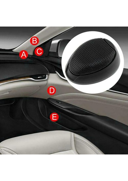 Evrensel Araba Stereo Hoparlörler Ses 1000W Dome Tweeter'lar Süper Güçlü Loud Siyah (Yurt Dışından) modelleri