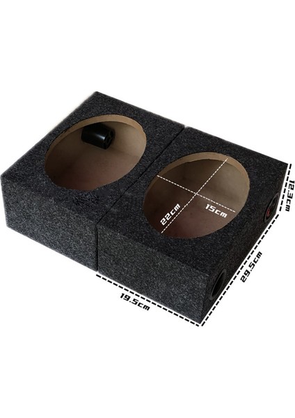 Tek 6x9 Hoparlör Kutusu Evrensel Mühürlü Hoparlör Kutuları Araba Hoparlör Kutusu Araba Subwoofer Kutuları Araba Müzik Çifti Için (Yurt Dışından)
