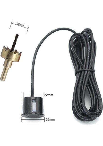 Kablosuz Park Sensörü Kiti LCD Ekran 4 Radar Probu 65DB Buzzer Uyarısı Geri Park Izleme Dedektör Sistemi (Yurt Dışından) indirimleri