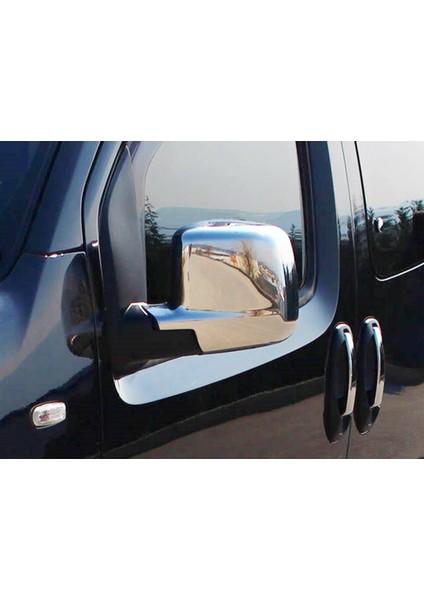 Fiat Fiorino 2008 ve üzeri Krom Ayna Kapağı Abs Krom 2 Parça