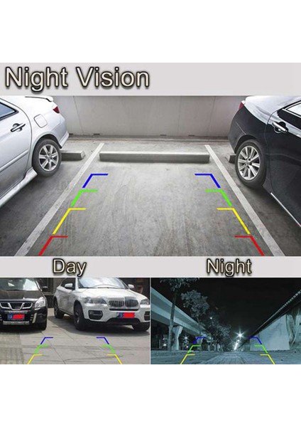 Araba Arka Görüş Kamerası 4led Ccd Gece Görüşlü Geri Görüş Kamerası Kia Ceed Sw Ed 2006 2007 2008 2009 2010 2011 2012 (Yurt Dışından)