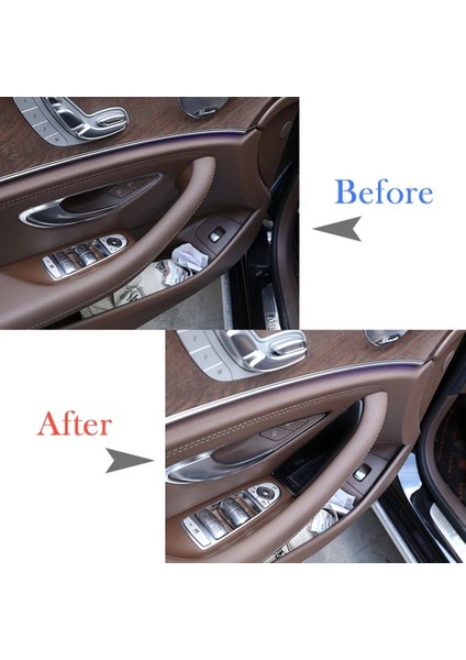 Mercedes Benz E-Class Için W213 2016-2021 Lhd Araba Ön Kapı Kol Dayama Kolu Tutucu Saklama Kutusu Ekleme Aksesuarları (Yurt Dışından) modelleri