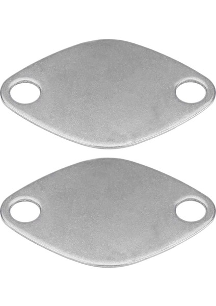 2 Adet Egr Vana Boşaltma Blok Plaka Kiti Renault Espace Laguna Master Trafic Vauxhall Movano Egr Vana Plakası (Yurt Dışından)