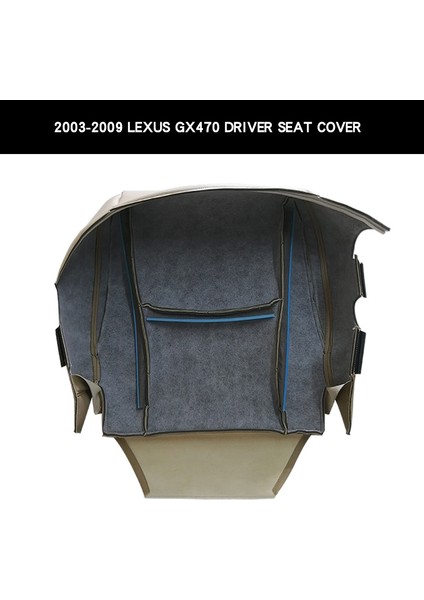 2005 2006 Lexus GX470 2003-2009 Için Sürücü Tarafı Alt Araba Koltukları Kapak Iç Yedek Koltuklar Yastık Mat Bej (Yurt Dışından) indirimleri