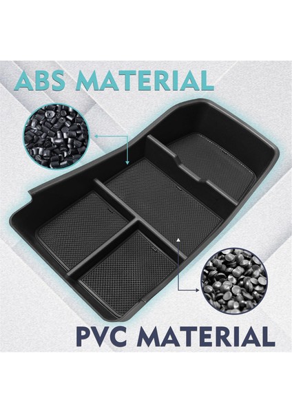 Kia Ev9 2024 Iç Aksesuarlar Için Alt Orta Konsol Düzenleyici Tepsi Saklama Kutusu (Yurt Dışından) fiyatları