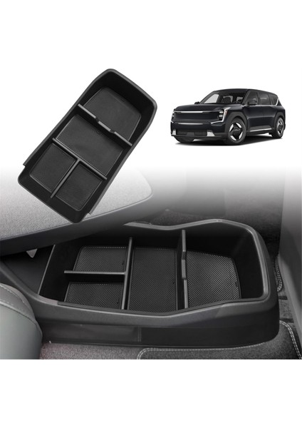 Kia Ev9 2024 Iç Aksesuarlar Için Alt Orta Konsol Düzenleyici Tepsi Saklama Kutusu (Yurt Dışından) modelleri