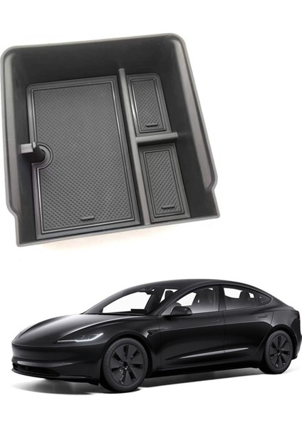 Tesla Model 3 Highland 2024 Için Merkezi Konsol Kol Dayama Saklama Kutusu Organizatör Iç Aksesuarları (Yurt Dışından) fırsatları