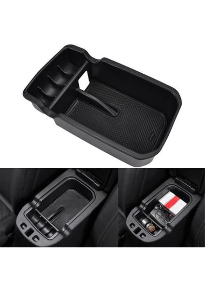 1 Adet Araba Orta Konsol Kol Dayama Kutusu Ikincil Depolama Tepsisi Jeep Compass 2017-2019 Için (Yurt Dışından) modelleri