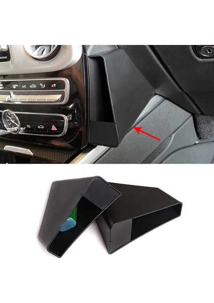 Merkezi Konsol Organizatör Mercedes Benz G Sınıfı Için W463 2019 2020 Dişliler Yan Saklama Kutusu Telefon Tepsisi Araba Aksesuarları (Yurt Dışından) fiyatları