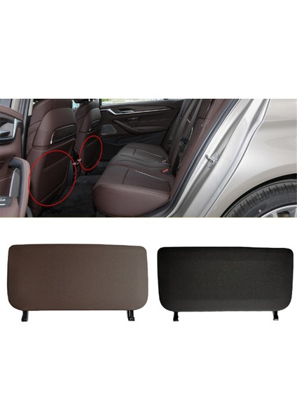 Bmw 5 6 7 Serisi G30 G38 2018-2023 G12 G32 Siyah Için Araba Koltuğu Arka Paneli Deri Sırtlık Saklama Cebi Kılıfı (Yurt Dışından) fırsatları