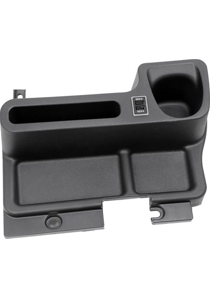 Toyota Land Cruiser LC70 LC71 LC76 LC77 LC79 Için USB Bağlantı Noktalı Araba Ekleme Orta Konsol Depolama Kutusu Tepsi Bardak Tutucu (Yurt Dışından)