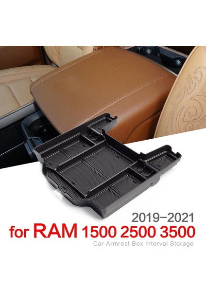 Araba Merkezi Konsol Organizatör Saklama Kutusu Iç Kol Dayama Saklama Kutusu Dodge Ram 1500 2500 3500 2019-2021 Siyah (Yurt Dışından) indirimleri