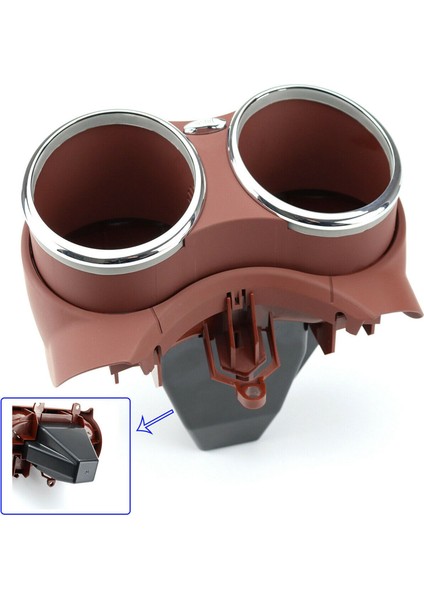 Araba Merkezi Konsol Su Bardağı Kırmızı Kahverengi Mercedes-Benz Cls C219 06-11 Çift Bardak Tutucu Braketi A2196800414 (Yurt Dışından) modelleri
