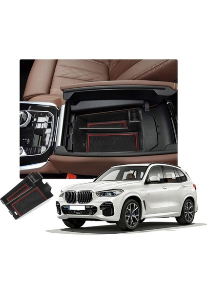 Araba Kol Dayama Kutusu Saklama Kutusu Kasa Tepsi Bmw 2019 2020 2021 X5 G05 X6 G06 X7 G07 Otomatik Kol Dayanağı Konteyner Organizatör (Yurt Dışından) fırsatları