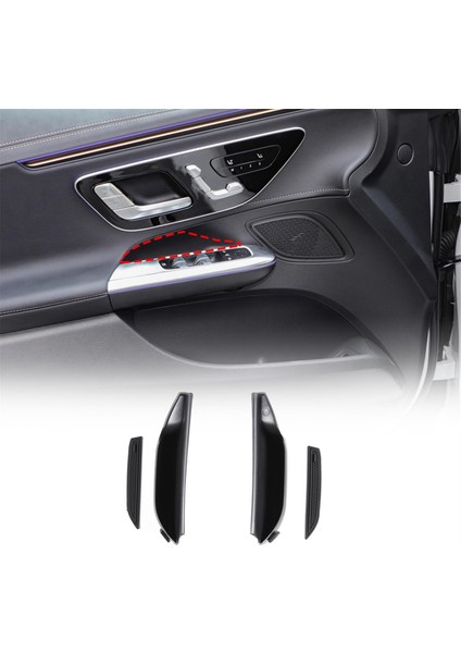 Mercedes Benz Eqe 2022-2024 Için Araba Kapısı Saklama Kutusu Düzenleyici Tepsi Kapı Kolu Cebi Ekleme Tepsisi, Ön Kapı (Yurt Dışından) fiyatları