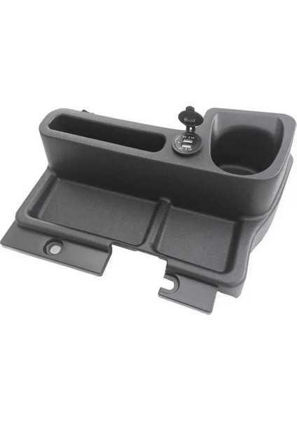 Toyota Land Cruiser LC70 LC71 LC76 LC77 LC79 Için USB Bağlantı Noktalı Araba Depolama Tepsisi Ekleme Orta Konsol Kutusu Bardak Tutucu (Yurt Dışından)