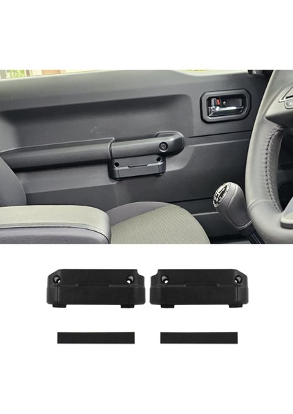 Suzuki Jimny JB64 JB74 2019-2024 Için Araba Kapı Tutacağı Saklama Cepleri Kapı Kolu Saklama Kutusu Aksesuarları (Yurt Dışından) modelleri