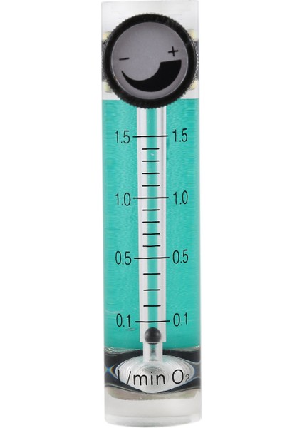 Oksijen Hava Gazı Için Kontrol Valfli 0.1-1.5lpm 1.5l Oksijen Akış Ölçer Akış Ölçer (Yurt Dışından)